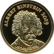 Niue 2 Dollars 50 Cents (Albert Einstein) ALBERT EINSTEIN 2019 0.5 G .999 FINE GOLD coin reverse Niue 2 Dollars 50 Cents (Albert Einstein) ALBERT EINSTEIN 2019 0.5 G .999 FINE GOLD coin reverse
