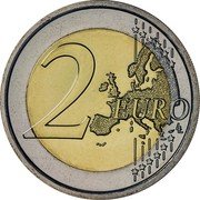 Italy 2 Euro Erasmus Programme 2022 R 2 EURO LL coin reverse
