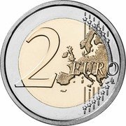 Italy 2 Euro The 500th anniversary of the Death of Leonardo da Vinci 2019 R Proof 2 EURO LL coin reverse
