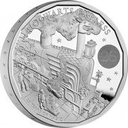 UK 2 Pounds Hogwarts Express 2022 Proof HOGWARTS EXPRESS 25 25 YEARS OF MAGIC coin reverse UK 2 Pounds Hogwarts Express 2022 Proof HOGWARTS EXPRESS 25 25 YEARS OF MAGIC coin reverse