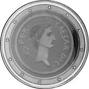 Italy 20 ECU (Julius Caesar) X# 60 PER CAESAR DIC coin reverse Italy 20 ECU (Julius Caesar) X# 60 PER CAESAR DIC coin reverse