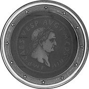 Italy 20 ECU (Vespasian) X# 57 IMP CAES VESP AVG P M COS IIII coin reverse Italy 20 ECU (Vespasian) X# 57 IMP CAES VESP AVG P M COS IIII coin reverse