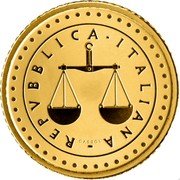 Italy 20 Euro The Heritage of Lira 2021 R Proof REPUBBLICA ITALIANA CASSOL coin obverse