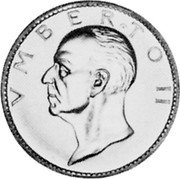 Italy 20 Lire (Umberto II) X# M1 VMBERTO II coin obverse Italy 20 Lire (Umberto II) X# M1 VMBERTO II coin obverse