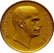 Italy 20 Lire (Vittorio Emanuele III Stab. Johnson Pattern Strike) KM# Pn5 VITTORIO EMANUELE III EB coin obverse Italy 20 Lire (Vittorio Emanuele III Stab. Johnson Pattern Strike) KM# Pn5 VITTORIO EMANUELE III EB coin obverse