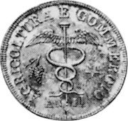 Italy 20 Soldi (Republic Coinage Pattern) KM# Pn6 AGRICOLTURA E COMMERCIO AN II coin reverse Italy 20 Soldi (Republic Coinage Pattern) KM# Pn6 AGRICOLTURA E COMMERCIO AN II coin reverse