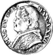 Italy 4 Soldi (Pius IX) KM# Pn4 PIVS IX PONT MAX A XXII coin obverse Italy 4 Soldi (Pius IX) KM# Pn4 PIVS IX PONT MAX A XXII coin obverse