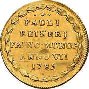 Italy 4 Zecchini Paolo Renier. Disciplina Restituta 1785 AO X# 364 PAULI REINERJ PRINC MUNUS ANNO VII 1785 coin reverse Italy 4 Zecchini Paolo Renier. Disciplina Restituta 1785 AO X# 364 PAULI REINERJ PRINC MUNUS ANNO VII 1785 coin reverse