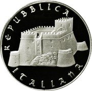 Italy 5 Euro Campobasso 2012 R Proof REPUBBLICA ITALIANA coin obverse Italy 5 Euro Campobasso 2012 R Proof REPUBBLICA ITALIANA coin obverse