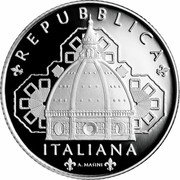 Italy 5 Euro Florence Cathedral 2019 R Proof REPUBBLICA ITALIANA A. MASINI coin obverse Italy 5 Euro Florence Cathedral 2019 R Proof REPUBBLICA ITALIANA A. MASINI coin obverse