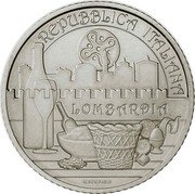 Italy 5 Euro Franciacorta and Panettone 2022 R SAPORI D’ITALIA 5 EURO 2022 R coin reverse