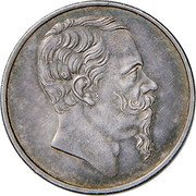 Italy 50 Centesimi (Vittorio Emanuele II)  coin obverse Italy 50 Centesimi (Vittorio Emanuele II)  coin obverse