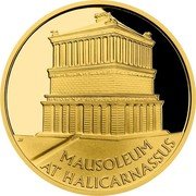 Niue 50 Dollars (Mausoleum at Halicarnassus) PB MAUSOLEUM AT HALICARNASSUS coin reverse Niue 50 Dollars (Mausoleum at Halicarnassus) PB MAUSOLEUM AT HALICARNASSUS coin reverse