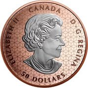 Canada 50 Dollars Peace Dollar 2023 ELIZABETH II CANADA D G REGINA 50 DOLLARS coin obverse Canada 50 Dollars Peace Dollar 2023 ELIZABETH II CANADA D G REGINA 50 DOLLARS coin obverse