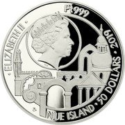 Niue 50 Dollars Villa Tugendhat 2019 CM Proof ELIZABETH II PT 999 IRB CM NIUE ISLAND 50 DOLLARS 2019 coin obverse Niue 50 Dollars Villa Tugendhat 2019 CM Proof ELIZABETH II PT 999 IRB CM NIUE ISLAND 50 DOLLARS 2019 coin obverse