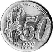 Italy 50 Euro Cent Ecco L'euro (Laino D'intelvi Token) X# 1 50 EURO CENT ECCO L'EURO coin reverse Italy 50 Euro Cent Ecco L'euro (Laino D'intelvi Token) X# 1 50 EURO CENT ECCO L'EURO coin reverse