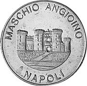 Italy 50 Euro Cent Ecco L'euro (Napoli Token) X# 1 NAPOLI MASCHIO ANGIOINO coin obverse Italy 50 Euro Cent Ecco L'euro (Napoli Token) X# 1 NAPOLI MASCHIO ANGIOINO coin obverse