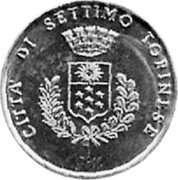 Italy 50 Euro Cent Ecco L'euro (Settimo Torinese City Token) X# 4 CITTA' DI SETTIMO TORINESE 1999 coin obverse Italy 50 Euro Cent Ecco L'euro (Settimo Torinese City Token) X# 4 CITTA' DI SETTIMO TORINESE 1999 coin obverse