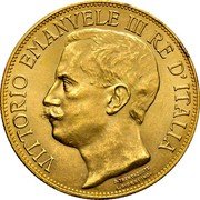 Italy 50 Lire Vittorio Emanuele III Kingdom Anniversary. Prova 1911 R KM# PrB15 VITTORIO EMANUELE III RE D'ITALIA D. TRENTACOSTE L. GIORGI INC. coin obverse Italy 50 Lire Vittorio Emanuele III Kingdom Anniversary. Prova 1911 R KM# PrB15 VITTORIO EMANUELE III RE D'ITALIA D. TRENTACOSTE L. GIORGI INC. coin obverse