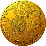 Niue 80000 Dollars (Diplomat and Emperor) CÍSAŘ A DIPLOMAT KAREL IV coin reverse Niue 80000 Dollars (Diplomat and Emperor) CÍSAŘ A DIPLOMAT KAREL IV coin reverse