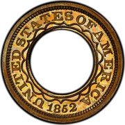 USA Dollar Early American Token Pattern 1852  UNITED STATES OF AMERICA 1852 coin obverse USA Dollar Early American Token Pattern 1852  UNITED STATES OF AMERICA 1852 coin obverse