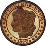 USA Half Dollar Eagle Pattern 1877  E PLURIBUS UNUM LIBERTY 1877 coin obverse USA Half Dollar Eagle Pattern 1877  E PLURIBUS UNUM LIBERTY 1877 coin obverse