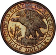 USA Half Dollar Eagle Pattern 1877  UNITED STATES OF AMERICA HALF DOLLAR coin reverse USA Half Dollar Eagle Pattern 1877  UNITED STATES OF AMERICA HALF DOLLAR coin reverse