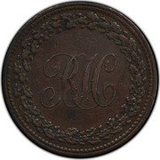 Canada One Penny (Richard Hurd) RH coin reverse Canada One Penny (Richard Hurd) RH coin reverse