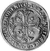 Italy Scudo KM# Pn173 Venice ALOYSIVS MOCENIGO DVX VENETIAR DG coin reverse Italy Scudo KM# Pn173 Venice ALOYSIVS MOCENIGO DVX VENETIAR DG coin reverse