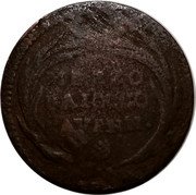 Italy 1/2 Baiocco (Benedict XIV) MEZZO BAIOCCO RAVENN coin reverse Italy 1/2 Baiocco (Benedict XIV) MEZZO BAIOCCO RAVENN coin reverse