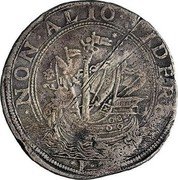 Italy 1/2 Ducato Francesco I d'Este. Modena 1631 NON ALIO IDER... I T coin reverse Italy 1/2 Ducato Francesco I d'Este. Modena 1631 NON ALIO IDER... I T coin reverse