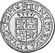 Belgium 1/2 Liard (Ernst) KM# A9 ERNEST BAVA DV X D G EPIS coin obverse Belgium 1/2 Liard (Ernst) KM# A9 ERNEST BAVA DV X D G EPIS coin obverse
