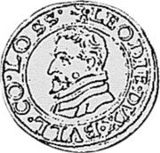 Belgium 1/2 Liard (Ernst) KM# A9 LEODIE DVX BVLL CO LOSS coin reverse Belgium 1/2 Liard (Ernst) KM# A9 LEODIE DVX BVLL CO LOSS coin reverse
