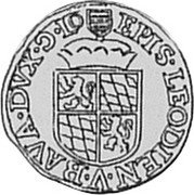 Belgium 1/2 Liard (Ernst) KM# 7 EPIS LEODIEN V B AVA DVX... LO coin reverse Belgium 1/2 Liard (Ernst) KM# 7 EPIS LEODIEN V B AVA DVX... LO coin reverse