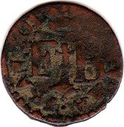 Belgium 1/2 Liard (Ferdinand of Bavaria) KM# 25 DV BV MAR FRAN CO L coin reverse Belgium 1/2 Liard (Ferdinand of Bavaria) KM# 25 DV BV MAR FRAN CO L coin reverse