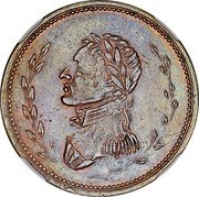 Canada 1/2 Penny (Token Field Marshal Wellington)  coin obverse Canada 1/2 Penny (Token Field Marshal Wellington)  coin obverse