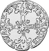 Belgium 1/2 Real (Ernst) KM# 16 EPIS LEODIEN V BAVARIE DV coin reverse Belgium 1/2 Real (Ernst) KM# 16 EPIS LEODIEN V BAVARIE DV coin reverse