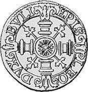 Belgium 1/2 Real (Ferdinand of Bavaria) KM# E35 EPIS LEO DVX BVLI coin reverse Belgium 1/2 Real (Ferdinand of Bavaria) KM# E35 EPIS LEO DVX BVLI coin reverse