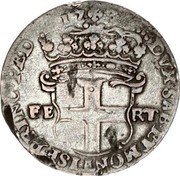 Italy 1/4 Scudo Carlo Emanuele III. Sardinia 1732 1732 DVX SAB ET MONTISF PRINC PED FE RT coin reverse Italy 1/4 Scudo Carlo Emanuele III. Sardinia 1732 1732 DVX SAB ET MONTISF PRINC PED FE RT coin reverse