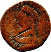 Belgium 1 Aidant (Ferdinand of Bavaria) KM# 41 FERDINAND D G EPISCOPVS LEOD coin obverse Belgium 1 Aidant (Ferdinand of Bavaria) KM# 41 FERDINAND D G EPISCOPVS LEOD coin obverse