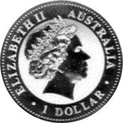 Australia 1 Dollar Kookaburra with Pig Privy Mark 2019 AUSTRALIAN KOOKABURRA P AH 2019 1OZ 9999 SILVER coin obverse