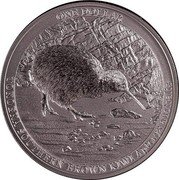 New Zealand 1 Dollar Tokoeka Kiwi. 2023  BU 1 DOLLAR TOKOEKA SOUTHERN BROWN KIWI coin reverse New Zealand 1 Dollar Tokoeka Kiwi. 2023  BU 1 DOLLAR TOKOEKA SOUTHERN BROWN KIWI coin reverse