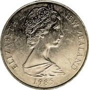 Canada Dollar Voyageur Mule 1985  KM# 120.2 ELIZABETH II NEW ZEALAND 1985 coin obverse Canada Dollar Voyageur Mule 1985  KM# 120.2 ELIZABETH II NEW ZEALAND 1985 coin obverse