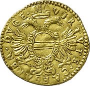 Italy 1 Ducato Agostino Spinola ND (1604-1614)  VIRTVTE CESAREA DVCE coin reverse Italy 1 Ducato Agostino Spinola ND (1604-1614)  VIRTVTE CESAREA DVCE coin reverse