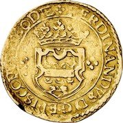 Belgium 1 Ecu Ferdinand of Bavaria Bouillon 1613  FERDINANDVS D G EPISCOPVS LEODIE coin obverse Belgium 1 Ecu Ferdinand of Bavaria Bouillon 1613  FERDINANDVS D G EPISCOPVS LEODIE coin obverse