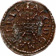 UK 1 Farthing (Lennox Issue. Type 1) IACO D G MAG BRIT coin obverse UK 1 Farthing (Lennox Issue. Type 1) IACO D G MAG BRIT coin obverse
