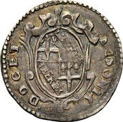 Italy 1 Giulio (Paul V) BONIONIA DOCET coin reverse Italy 1 Giulio (Paul V) BONIONIA DOCET coin reverse