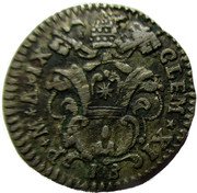 Italy 1 Grossetto (Clement XI) CLEM XI P M A IX coin obverse Italy 1 Grossetto (Clement XI) CLEM XI P M A IX coin obverse