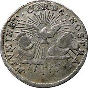 Italy 1 Grosso Radiant Dove 1740					- MDCCXL KM# 925a ILLVMINET CORDA NOSTRA coin reverse Italy 1 Grosso Radiant Dove 1740					- MDCCXL KM# 925a ILLVMINET CORDA NOSTRA coin reverse