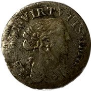 Italy 1 Luigino (Imitation of Dombes) HEC EST VIRTVTIS IMAGO coin obverse Italy 1 Luigino (Imitation of Dombes) HEC EST VIRTVTIS IMAGO coin obverse